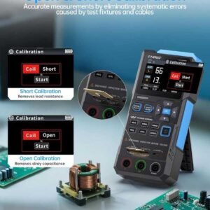 FNIRSI LC1020E Digital Bridge Handheld Convenient Tester for Resistance, Inductance, Capacitance, LCR Tester Multimeter